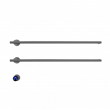 Рондо П2 350х760 электро Полотенцесушитель TERMINUS Оружейная сталь Азов - фото 3