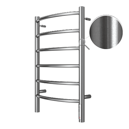 Классик П6 400х650 Электро (quick touch) Полотенцесушитель TERMINUS Сатин Азов - фото 3