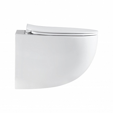 Подвесной унитаз безободковый Terminus Енисей Monolit 560х390 белый Азов - фото 4