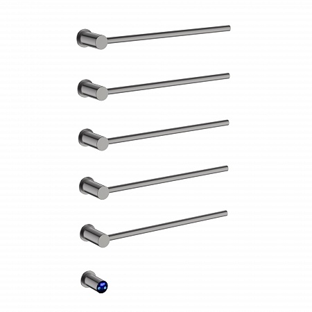 Аккорд П5 500х800 электро Полотенцесушитель TERMINUS Оружейная сталь Азов - фото 1