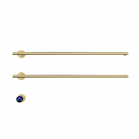 Рондо П2 350х760 электро Полотенцесушитель TERMINUS Брашированное золото Азов - фото 3