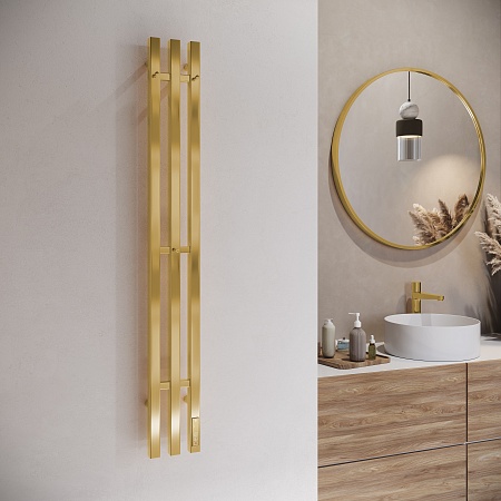 Стойка электро TRES проф1200 TERMINUS Брашированное золото Азов - фото 3