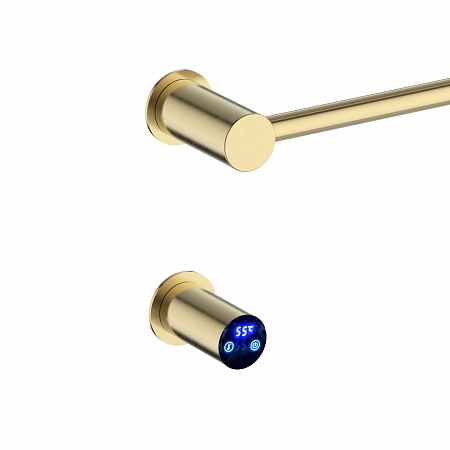 Аккорд П5 500х800 электро Полотенцесушитель TERMINUS Брашированное золото Азов - фото 3